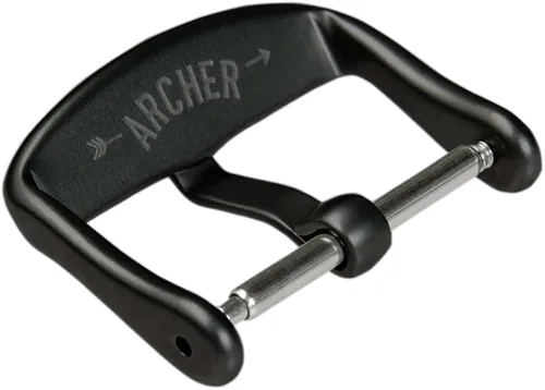Miniatura 3 de Hebilla Archer Watch Straps de repuesto, de acero inoxidable con deposición física por vapor, color y acabado a elección, 0.6", 0.7", 0.8", 0.87