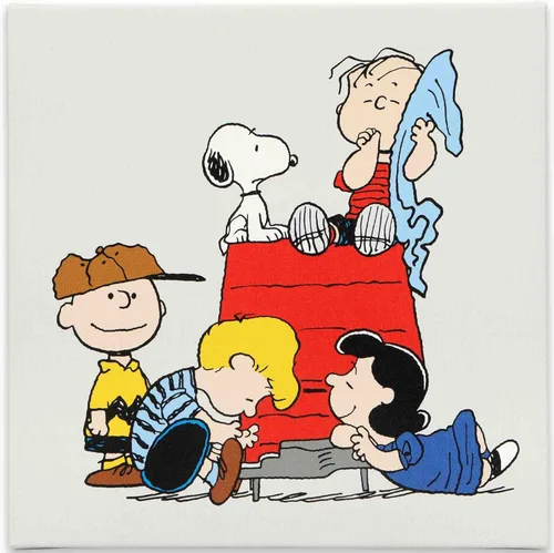 Miniatura 14 de Open Road Brands Peanuts Snoopy y Woodstock Flower Bloom Gallery - Lienzo decorativo para pared, bonita imagen de Snoopy para el hogar