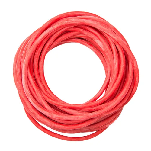 Miniatura 4 de CanDo – Tubos de libre ejercicio de látex, Rollo de 25 pies, Plateado , 1