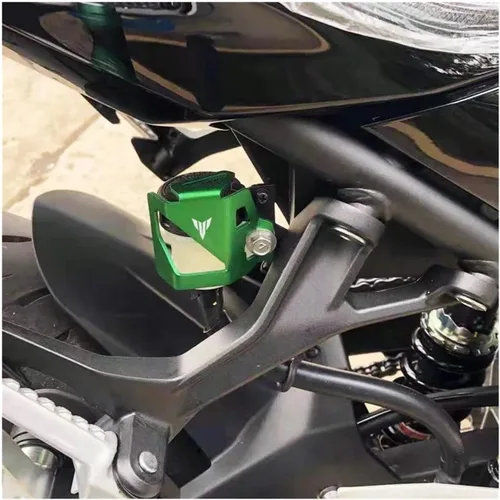 Miniatura 4 de LeosHi Compatible with MT07 MT09 MT03 MT10 MT25 MT 07 09 10 FZ07 FZ09 Motorcycle Rear Tank Cover Guard Protection Brake Fluid Reservoir Cap