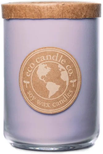 Miniatura 18 de Eco Candle Co. Vela Reciclada, Gardenia y Guayaba, 6 oz. – Aromas de Gardenia, Jazmín, Guayaba y Verdes Tropicales – 100% Cera de Soja, Sin Plomo