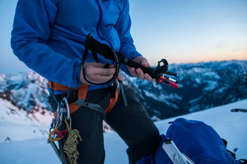 Miniatura 9 de MSR DynaLock Ascent Bastones de Trekking Plegables de Carbono para Backcountry