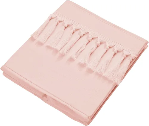 Miniatura 4 de Sweet Jojo Designs Cajas de almacenamiento plegables de tela estilo bohemio y bohemio, color rosa, para niños, bebés, niños, juego de 2
