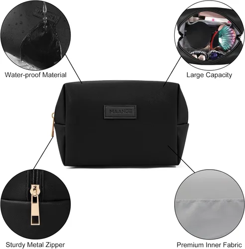 Miniatura 5 de Bolsa de maquillaje, Negro
