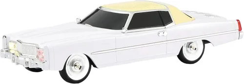Miniatura 10 de Altavoz Bluetooth American Retro para automóvil, modelo de automóvil retro con rueda móvil, estéreo HD, emparejamiento TWS, luz ambiental LED, carga