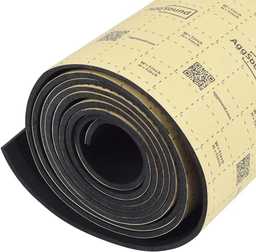 Miniatura 7 de Alfombrilla de amortiguación de sonido 157 mil(0.157 in) 36 pies cuadrados – Material de amortiguación de sonido del coche Espuma de celda cerrada