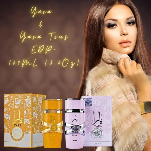 Miniatura 2 de Lattafa para mujer 2 piezas Eau de Parfum Gift Set (Yara + Yara Tous) 3.4 onzas/3.4 fl oz cada uno