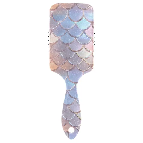 Miniatura 8 de Cepillo de pelo con estampado de leopardo y guepardo, cepillos desenredantes de plástico, cepillo de pelo natural para mujeres y hombres color1