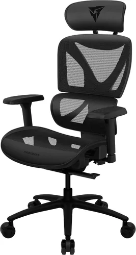THUNDERX3 XTC - Silla de oficina ergonómica para adultos, silla de juegos para adultos, silla de escritorio con respaldo alto, inclinación síncrona,