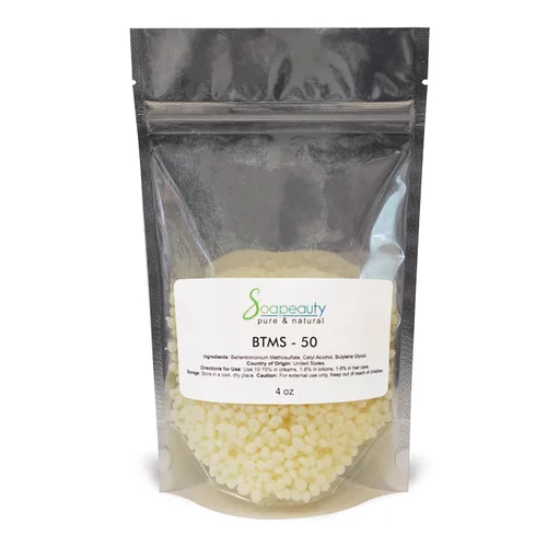 Emulsionante Acondicionador Soape BTMS 50 | Metosulfato de Behentrimonio, alcohol cetílico y butilenglicol | Cera emulsionante para acondicionadores