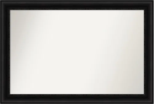 Miniatura 88 de Amanti Art Espejo personalizado, espejo de baño negro puente, espejo de pared o espejo de tocador de baño sobre el fregadero (26 x 26 pulgadas)