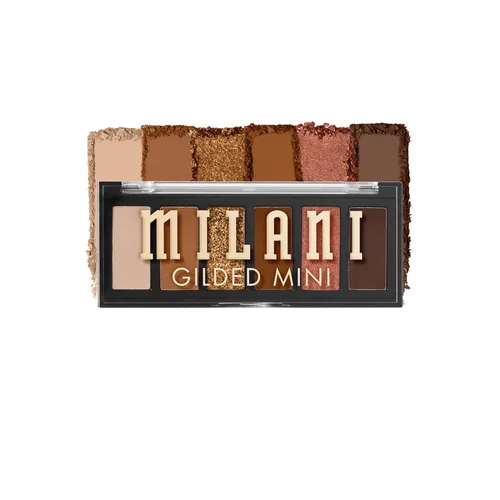 Miniatura 13 de Milani Mini paleta de sombras de ojos dorada con 6 tonos mate y brillantes, Call Me Old-Fashioned Llámame a la antigua