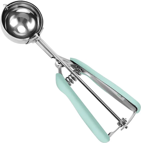 Miniatura 5 de HOMURE H Large Cookie Scoop 8 Tablespoon, 4 oz Ice Cream Scoop with Trigger, #8 Portion Scoop, Muffin Scoop, 18/8 Stainless Steel, Comfortable Grip