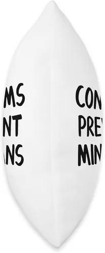 Miniatura 2 de Condoms Prevent Minivans Throw Pillow, 16x16, Multicolor