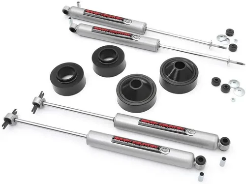 Miniatura 3 de Rough Country - Kit de elevación de 1.75" para Jeep Wrangler JK 2007-2018 - 65140
