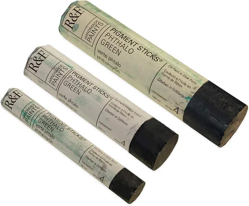 Miniatura 425 de Pinturas R&F Hechas a Mano - Palo de Pigmento al Óleo Profesional, Gris Neutro Medio, 188 ml
