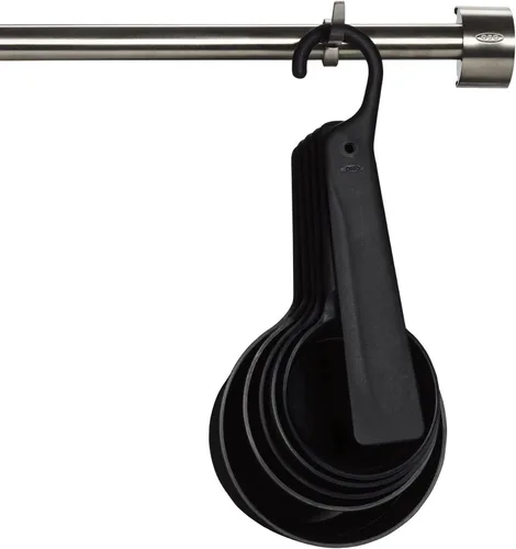 Miniatura 2 de OXO Set de tazas medidoras 6 piezas en negro, 8.89 x 12.7 x 24.77 cm