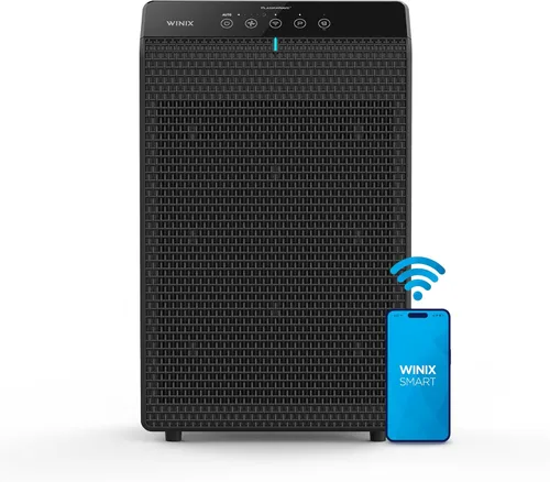 WINIX Purificador de aire 5520 para habitación grande del hogar de hasta 1882 pies cuadrados en 1 hora con monitor de calidad del aire, True HEPA,