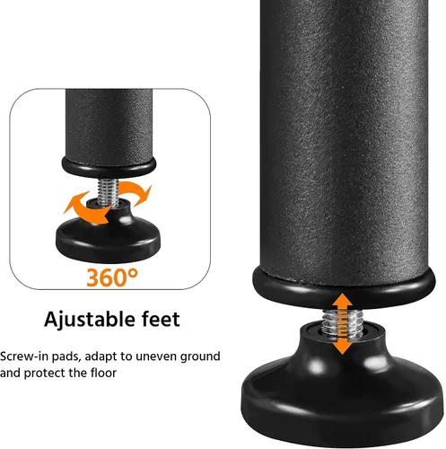 Miniatura 8 de Yaheetech - Perchero, 3 en 1, árbol de pasillo con banco y almacenamiento para zapatos, banco independiente para entrada con perchero, Marrón rústico