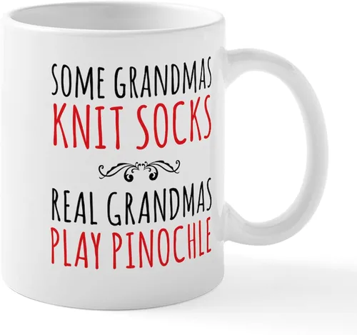 Miniatura 12 de CafePress Euchre Champ Mugs Taza de café de cerámica de 11 oz (11.0 fl oz)