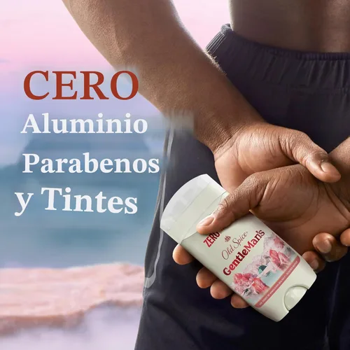 Miniatura 4 de Old Spice GentleMan's - Desodorante de tacto seco sin aluminio para hombres, frescura duradera 24/7, suave para la piel con acondicionadores