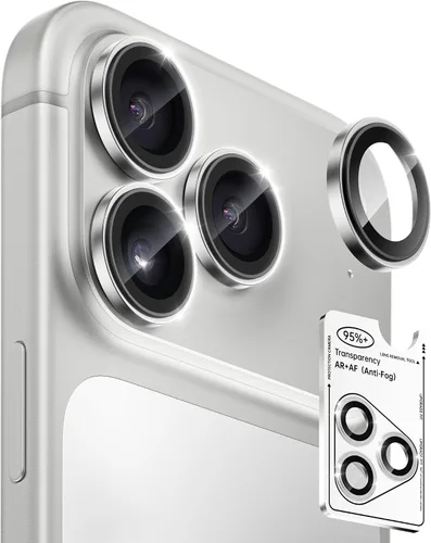 Miniatura 8 de Paquete de 2 protectores de lente de cámara para iPhone 17 Pro Max/17 Pro/16 Pro Max/16 Pro/15 Pro Max/15 Pro/14 Pro Max/14 Pro