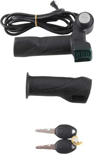 E 48V Gas, agarre eléctrico del acelerador, control de velocidad, agarre del acelerador, 48 V, 36 V, 24 V, 6 V, empuñaduras de manillar para scooter