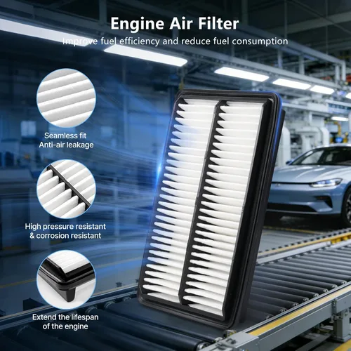 Miniatura 4 de Kit de filtro de aire de motor de cabina para Pilot 2016-2022, Ridgeline 2017-2024, Passport 2019-2024, MDX 3.0L 2017-2020, MDX 3.5L 2016-2020