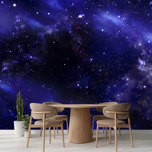 Miniatura 3 de wall26 - Cielo nocturno estrellado Espacio exterior profundo - Mural de pared extraíble Papel pintado autoadhesivo grande - 100x144 pulgadas Obra