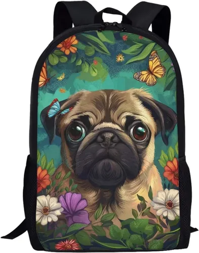 Miniatura 36 de HUGS IDEA Los animales frescos 3D niños escuela libro bolsa niños impresión mochilas, Baloncesto, Moderno
