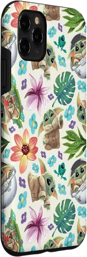 Miniatura 3 de Star Wars The Mandalorian Grogu - Carcasa con estampado tropical para iPhone 17