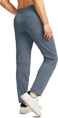 Miniatura 4 de G Gradual Men's Stretch Golf Pants with 6 Pockets Slim Fit Dress Pants for Men Travel Casual Work