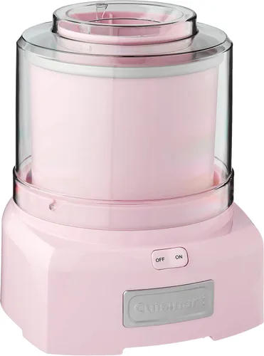 Cuisinart Máquina Automática para Yogur Congelado, Helado y Sorbete (Rosa)