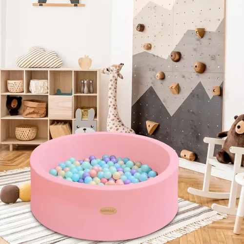 Miniatura 9 de HARBOLLE Pelotas redondas suaves de espuma viscoelástica de 35.4 pulgadas, no incluidas, corralito para interiores y exteriores, para bebés y niños