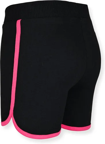 Miniatura 8 de Studio 3 Paquete de 3 pantalones cortos para niñas, pantalones cortos de algodón con diseño de delfín de rizo francés para niñas, sala de estar