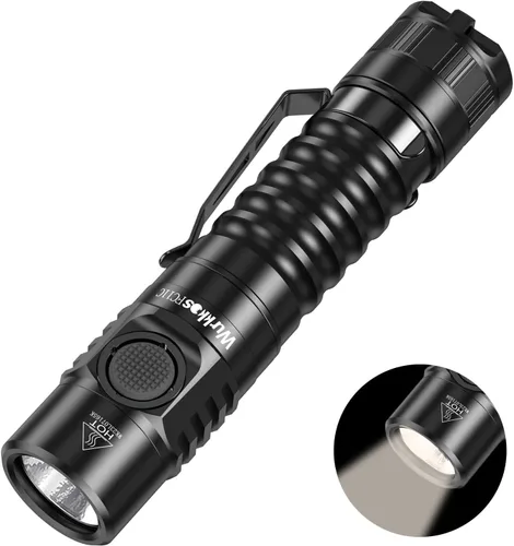 Miniatura 7 de Wurkkos FC11C linterna LED recargable de 1200 lúmenes, distancia de haz de 155m, linternas impermeables IP68 con base magnética, pequeña y potente