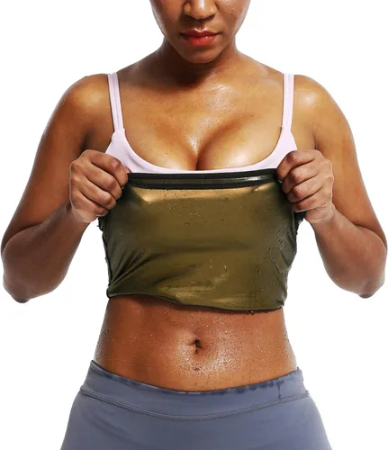 Miniatura 7 de Cinturón de Entrenamiento y Adelgazamiento con Banda de Sudoración para Mujeres, Cinturón Sauna para Pérdida de Grasa del Vientre Inferior, Adecuado