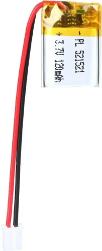 Miniatura 11 de 3.7V 100mAh Batería de Polímero de Iones de Litio Recargable Li-ion Li-Po con Conector 2P PH 2.0mm de Pitch