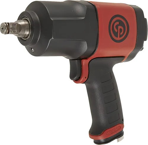 Miniatura 9 de Chicago Pneumatic CP7748-2 Llave de impacto neumática, yunque extendido de 2 pulgadas, carcasa compuesta, martillo doble, par de torsión máximo 959