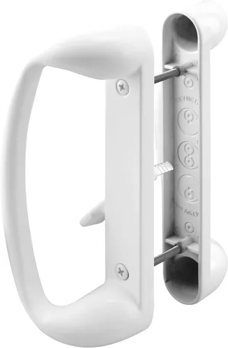 Prime-Line C 1176 - Juego de manijas de puerta corredizas de vidrio – Reemplaza las manijas de puerta viejas o dañadas rápida y fácilmente – pintado