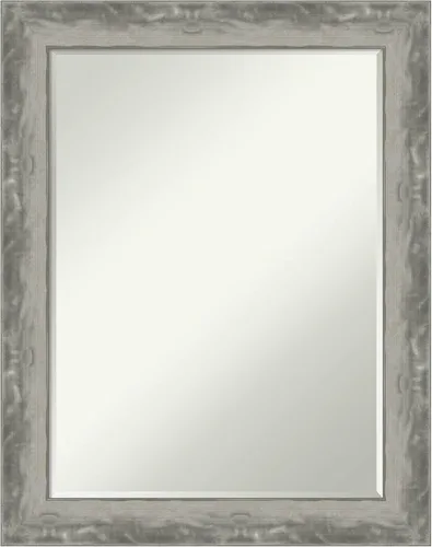 Amanti Art Espejo de baño de bronce para sobre el fregadero, espejo rectangular de bronce Vogue de 31 x 25 pulgadas, marco tradicional medio, se