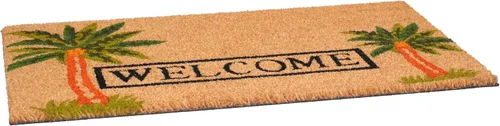 Miniatura 6 de Calloway Mills 120521729 Palm Welcome 17"x29" Coir with Vinyl Backmat