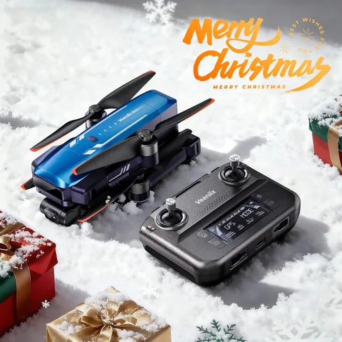 Miniatura 2 de Dron Veeniix V11PRO con cámara 8K para adultos, drones con cardán de 3 ejes con video 4K/30fps, 48 millones de píxeles, tiempo de vuelo de 80
