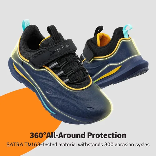 Miniatura 3 de DREAM PAIRS Zapatos deportivos para niños y niñas, para correr, atléticos, protectores, para caminar, serie Durastep para niños pequeños y grandes