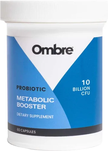 Ombre Probiótico potenciador metabólico – Apoya el metabolismo, el control saludable del peso y la digestión – Suplemento de energía y salud