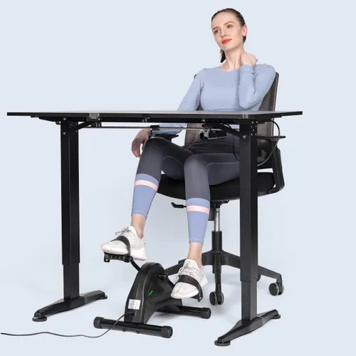 Miniatura 5 de Mini bicicleta estática motorizada ejercitadora de pedal eléctrica para personas mayores, entrenamiento de rehabilitación, ejercitador de pedal