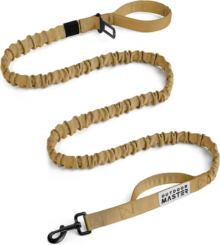 Miniatura 14 de Correa de cuerda elástica para perros Outdoormaster; para mayor seguridad y comodidad de su perro., M