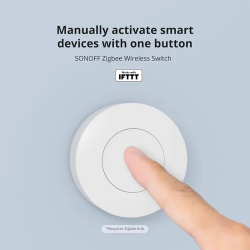 Miniatura 2 de Interruptor Zigbee SONOFF, SNZB-01P Botón de Pulsión Inalámbrico, Soporta la Creación de Escenas Inteligentes, Activa los Dispositivos Conectados