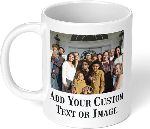 Taza de café personalizada con foto, taza de cerámica personalizada de 11oz, taza de té con foto personalizada, idea única de regalo, Taza Café