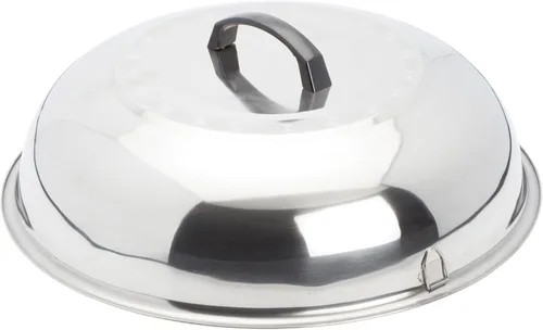 Miniatura 8 de Winco - Wok de Acero Inoxidable con Junta Enclavada, 35 cm